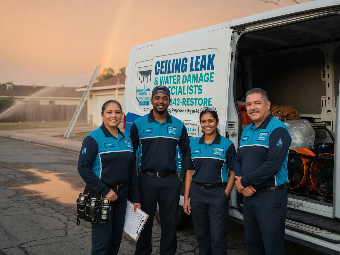 Ceiling Leak Cleanup company in Mount Hope, WI