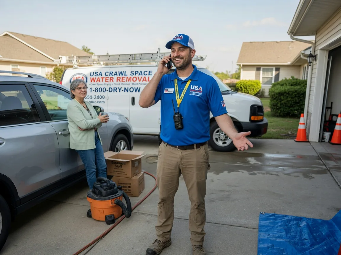 Crawl Space Water Removal Mount Hope, WI FAQs
